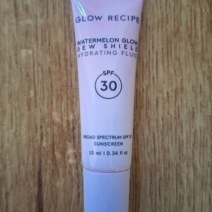 NWT Glow Recipe SPF 30 Watermelon Glow Dew Shield Hydrating Fluid Sunscreen